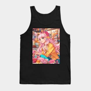 magazine Anime Tank Top